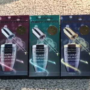 Merle Roberts Perfectionist 24K Gold & Vit. C Collagen Peptide Serums - Set of 3